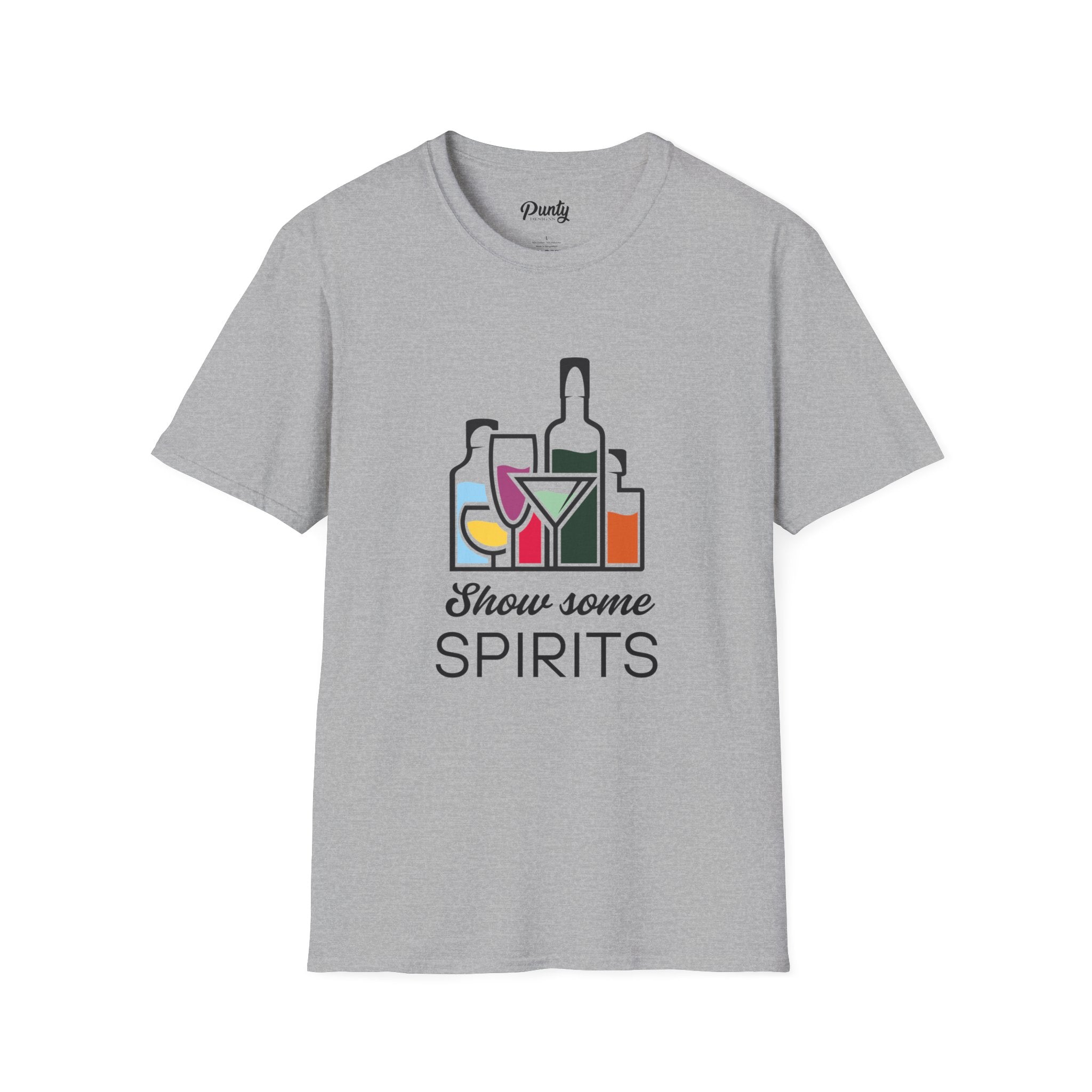 Show Some Spirits Softstyle Cotton Tee