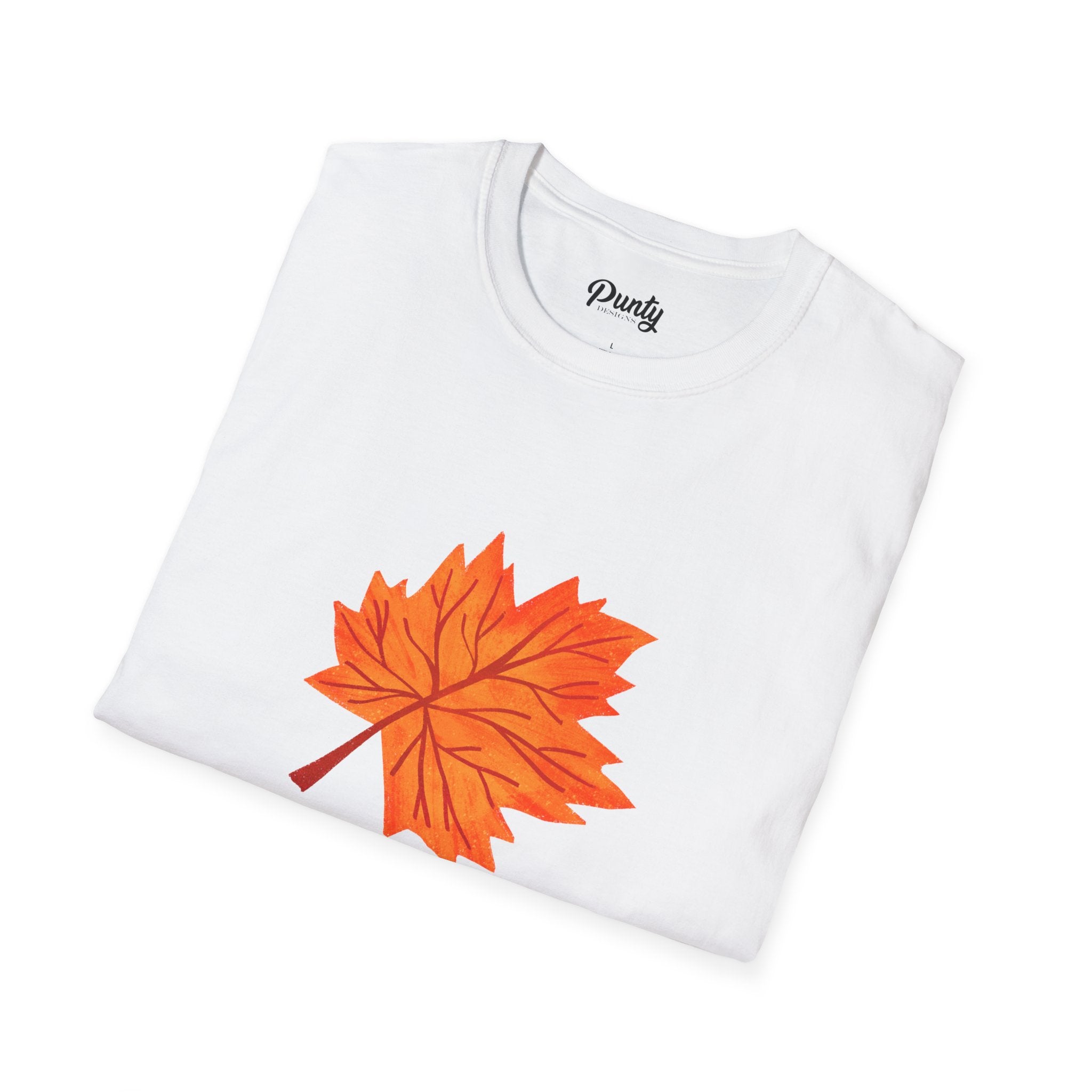 Leaf Me Alone Softstyle Cotton Tee