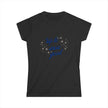 Up To Snow Good Fitted Softstyle Cotton Tee