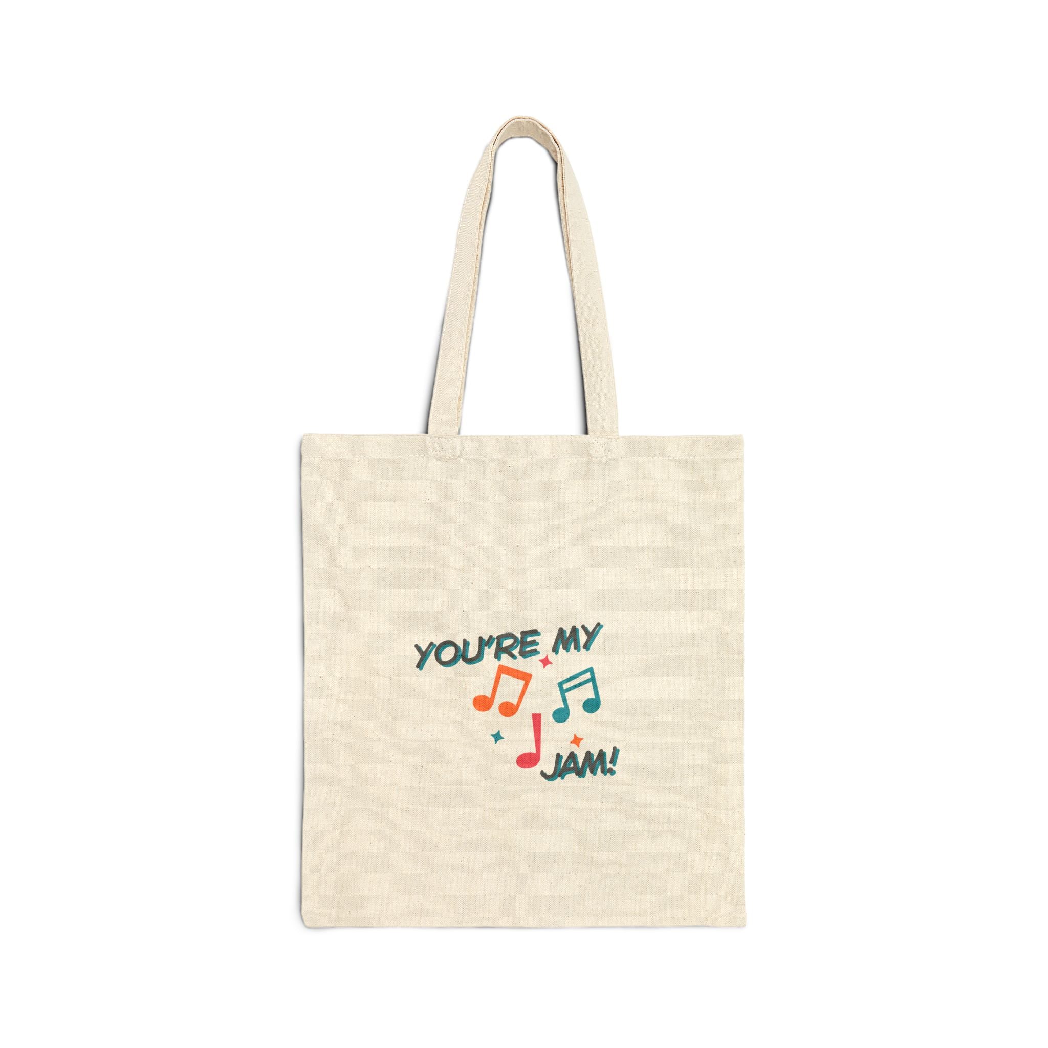 You're My Jam Cotton Canvas Tote