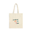 You're My Jam Cotton Canvas Tote
