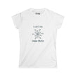 I Love You Snow Much Fitted Softstyle Cotton Tee