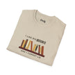 I Like Big Books And I Cannot Lie Softstyle Cotton Tee
