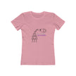 More Bubble, Less Troubles - Pink - Women's Boyfriend T-Shirt