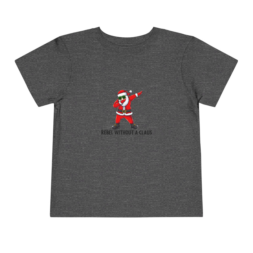 Rebel Without A Claus Toddler Tee