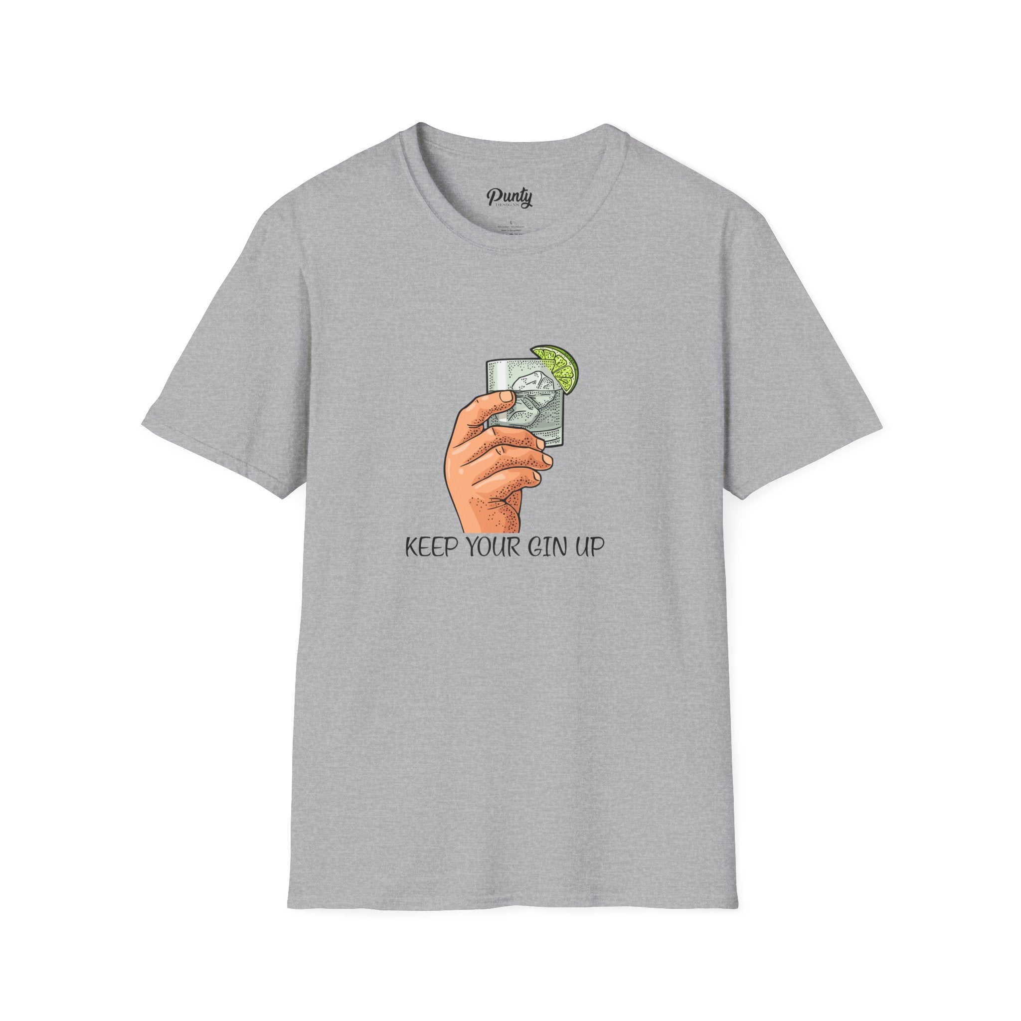 Keep Your Gin Up Softstyle Cotton Tee