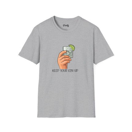 Keep Your Gin Up Softstyle Cotton Tee