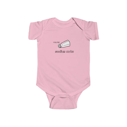 You're Sodium Cute Baby Onesie