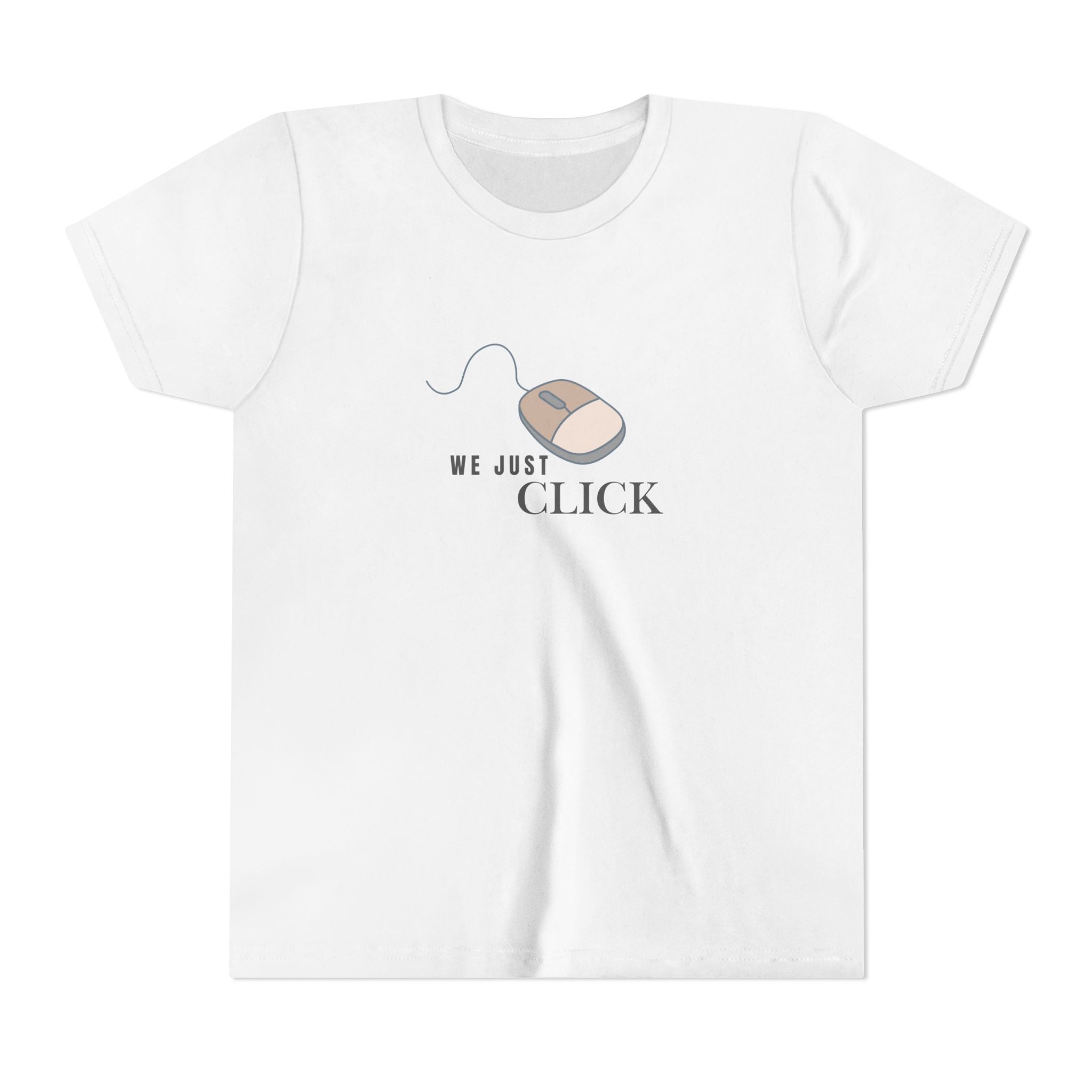 We Just Click Youth Short Sleeve Tee