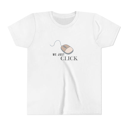 We Just Click Youth Short Sleeve Tee