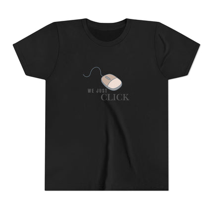 We Just Click Youth Short Sleeve Tee