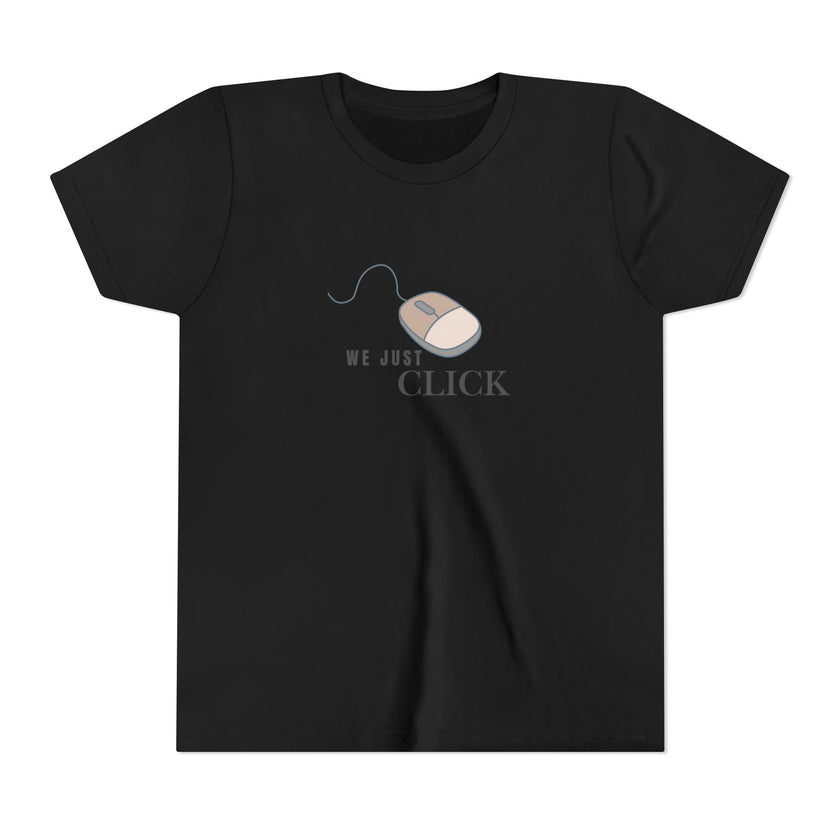 We Just Click Youth Short Sleeve Tee