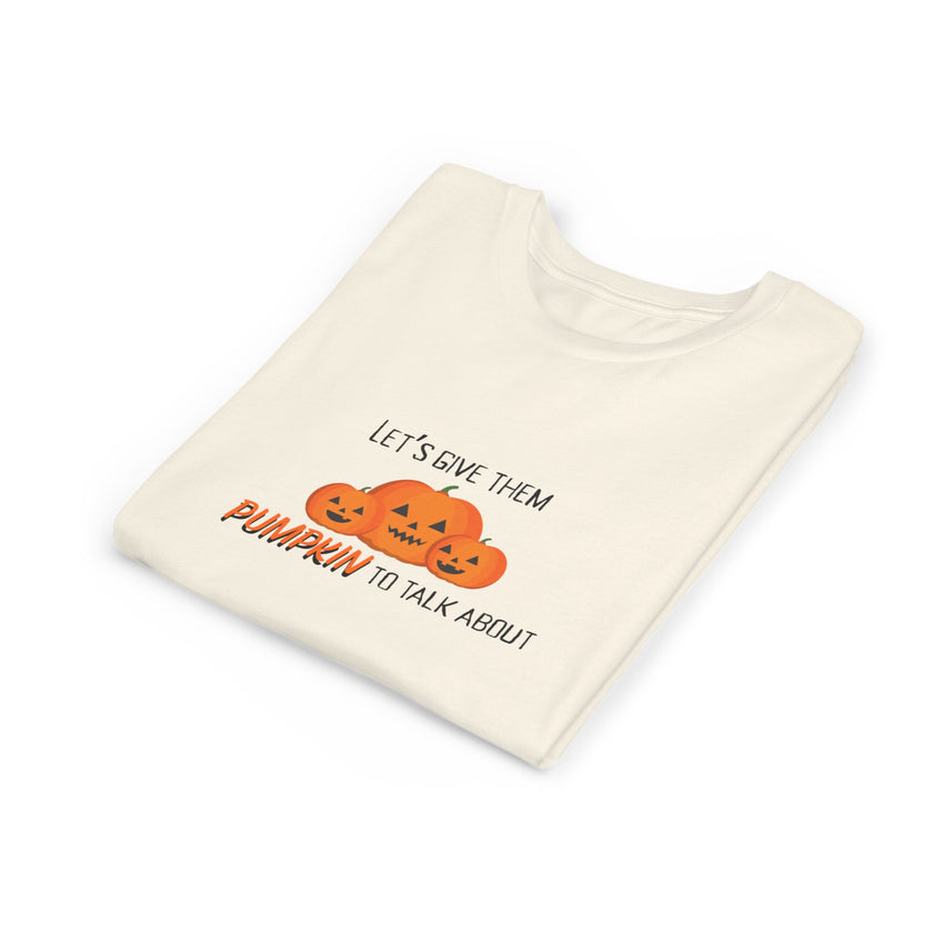 Pumpkin To Talk About Youth Short Sleeve Tee