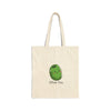 Olive You Cotton Canvas Tote