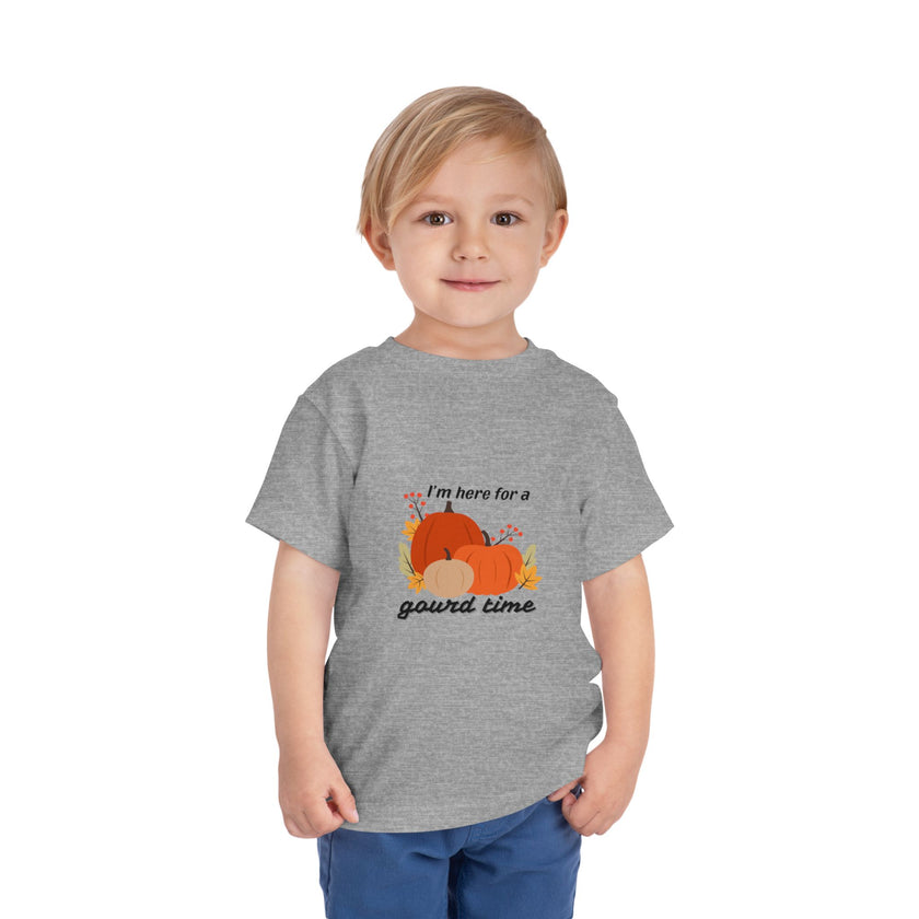 Here For a Gourd Time Toddler Tee
