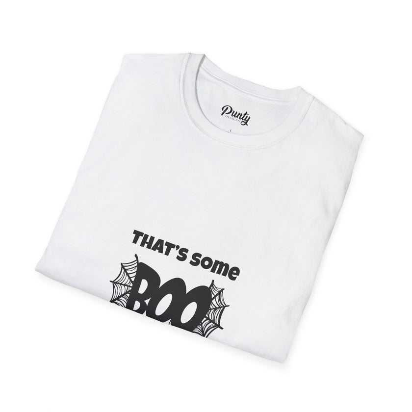 That's Some Boo Shit- Spider Softstyle Cotton Tee