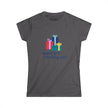 Wrapped Up In The Holiday Spirit- Multi- Fitted Softstyle Cotton Tee