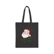 Santa-Mental Vibes Only Cotton Canvas Tote Bag