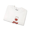 It's The Most Winederful Time Of The Year- Bow Crewneck Sweatshirt