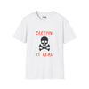 Creepin' It Real Skull Softstyle Cotton Tee
