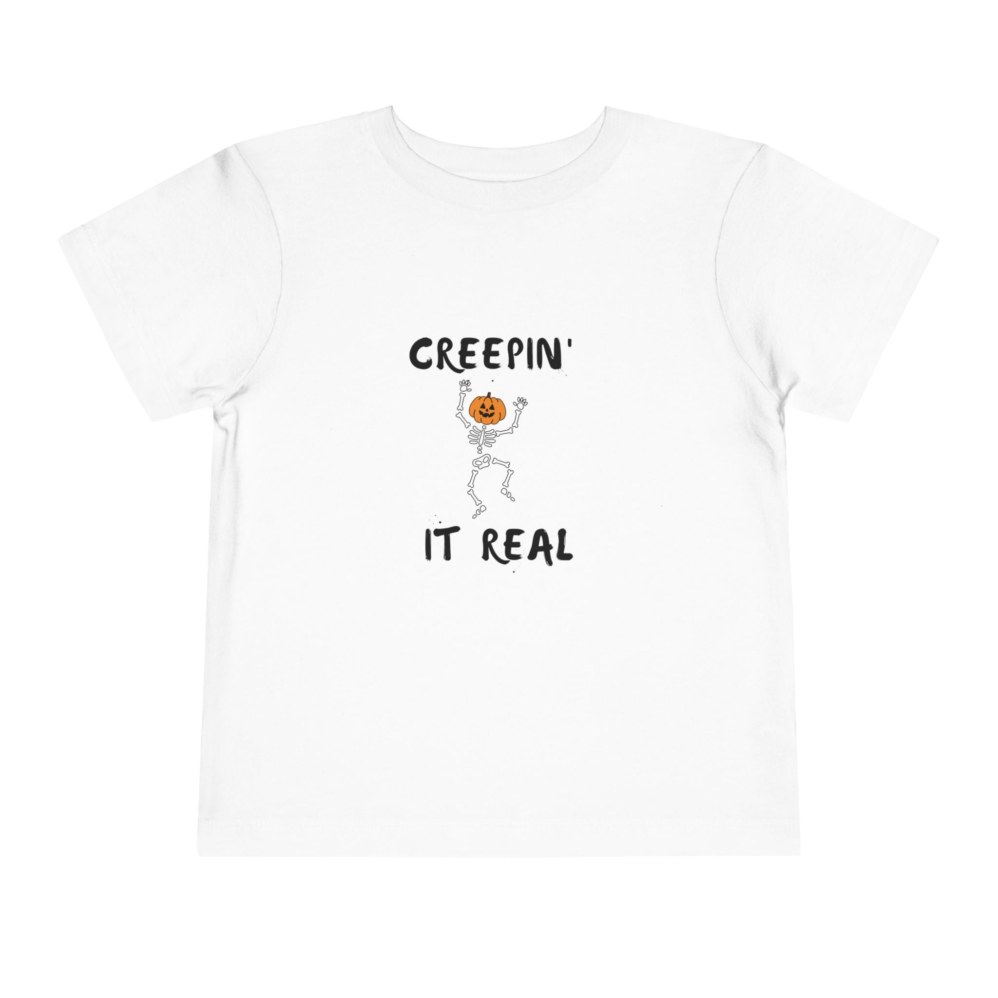 Creepin' It Real Skeleton Toddler Tee