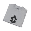 Resting Witch Face Black & White Softstyle Cotton Tee