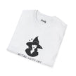 Resting Witch Face Black & White Softstyle Cotton Tee