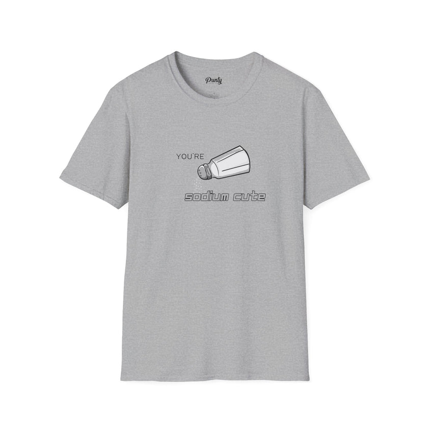 You're Sodium Cute Softstyle Cotton Tee