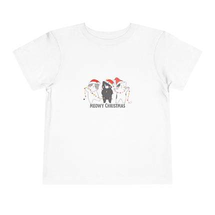 Meowy Christmas Toddler Tee