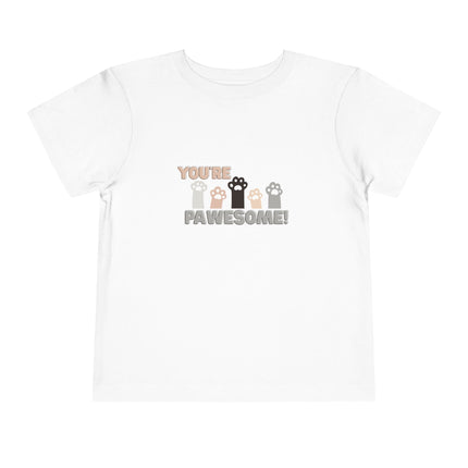 You're Pawesome Toddler Tee