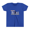 You're Pawesome Youth Short Sleeve Tee