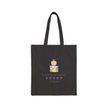 Teaching Is A Work Of Heart- Pink- Cotton Canvas Tote Bag