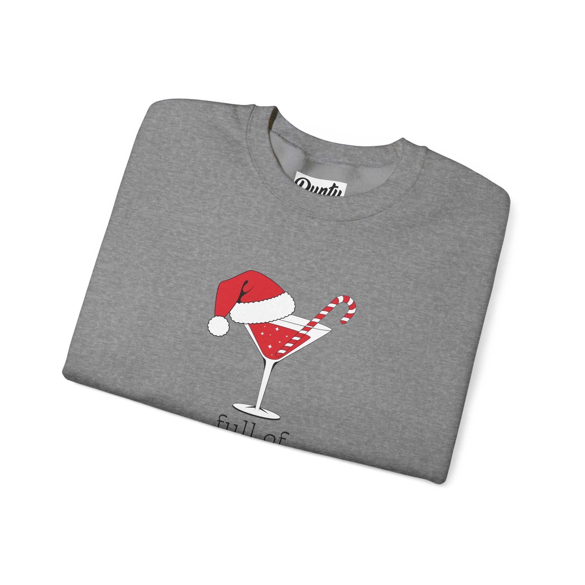 Full Of Holiday Spirits Crewneck Sweatshirt