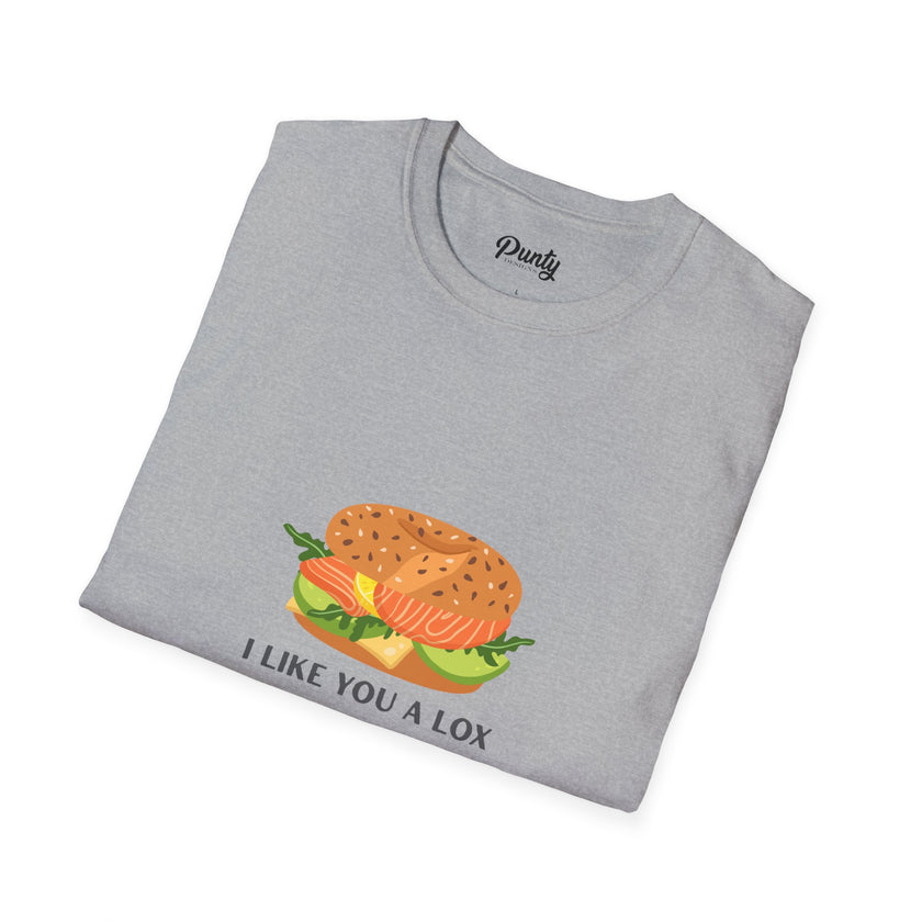 I Like You A Lox Softstyle Cotton Tee