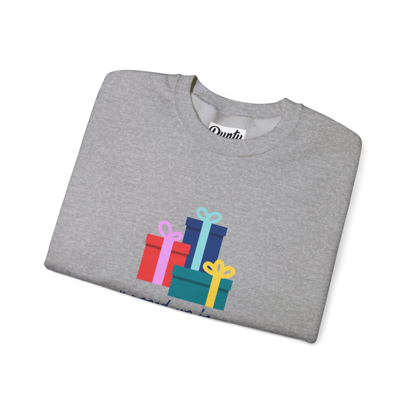 Wrapped Up In The Holiday Spirit Crewneck Sweatshirt