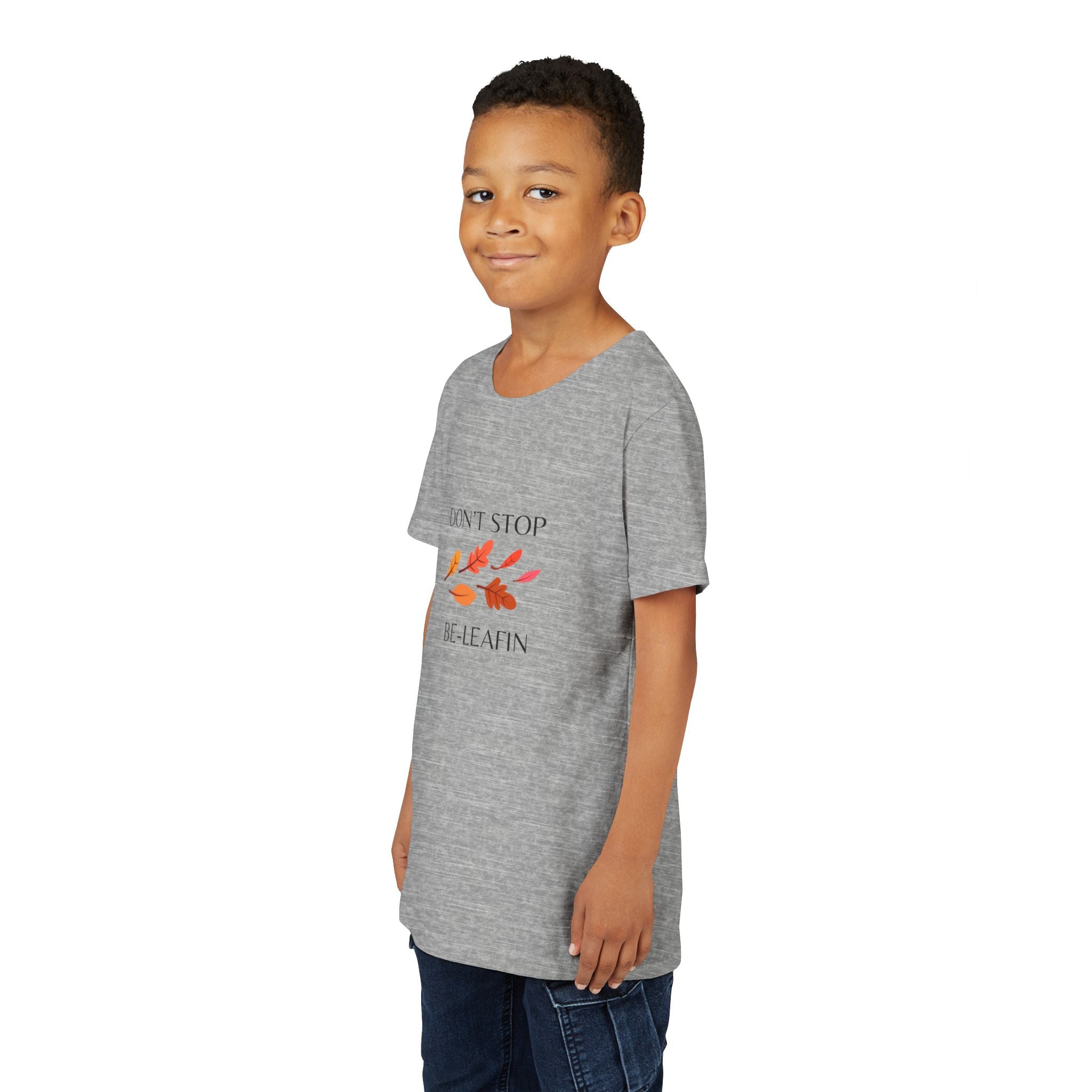Don't Stop Be-Leafin Youth Short Sleeve Tee