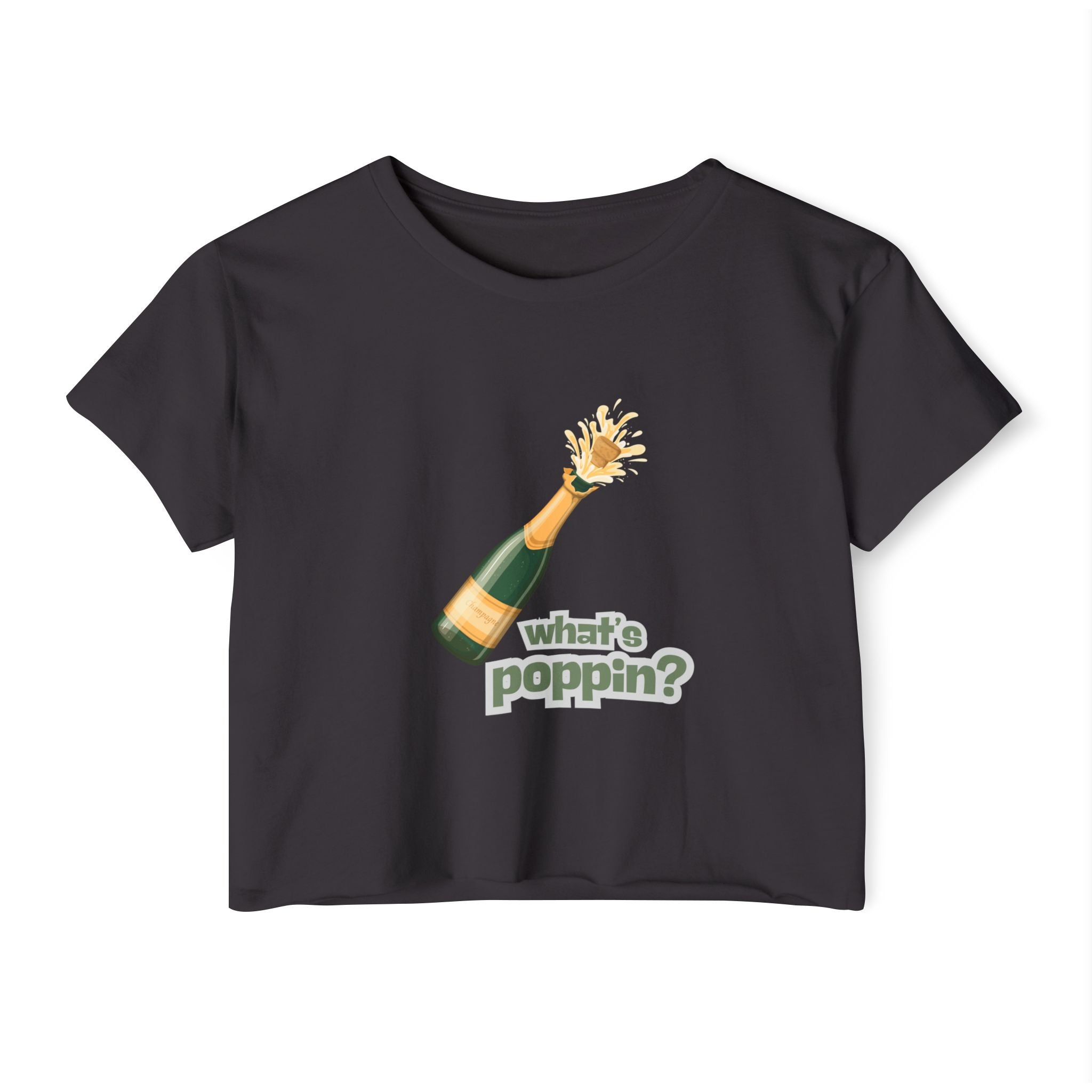 What's Poppin? Festival Crop Top