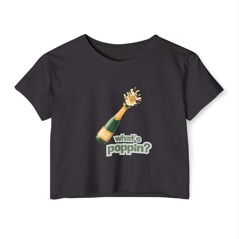What's Poppin? Festival Crop Top