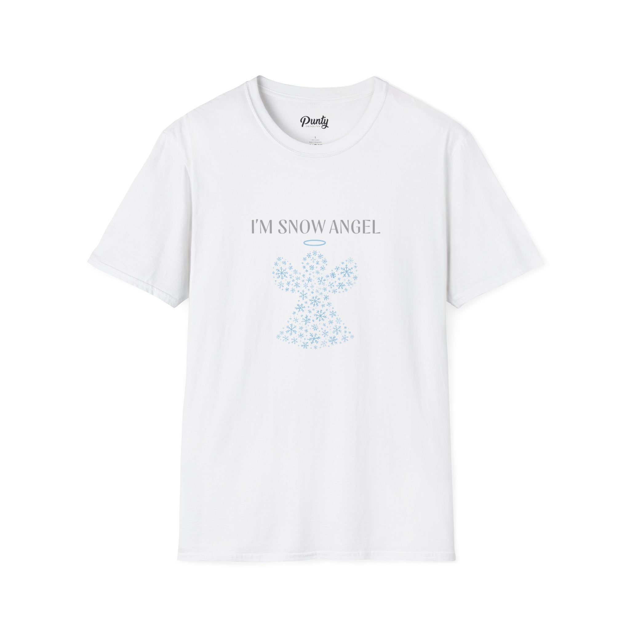 I'm Snow Angel Softstyle Cotton Tee