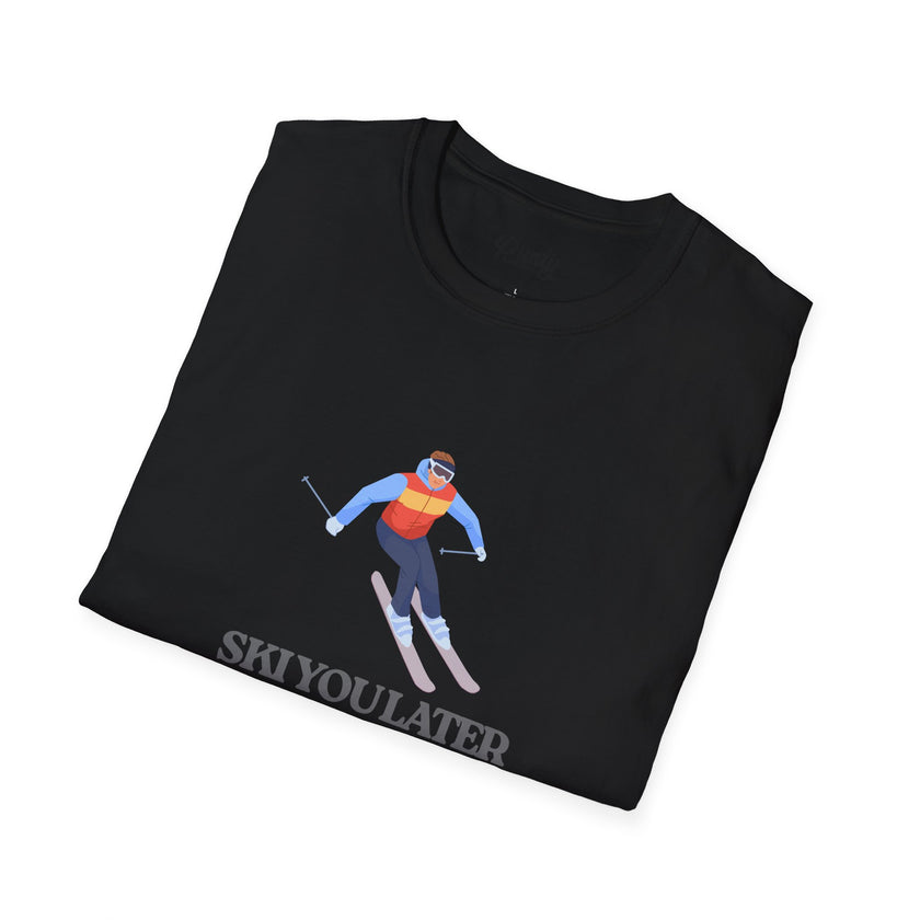 Ski You Later Softstyle Cotton Tee