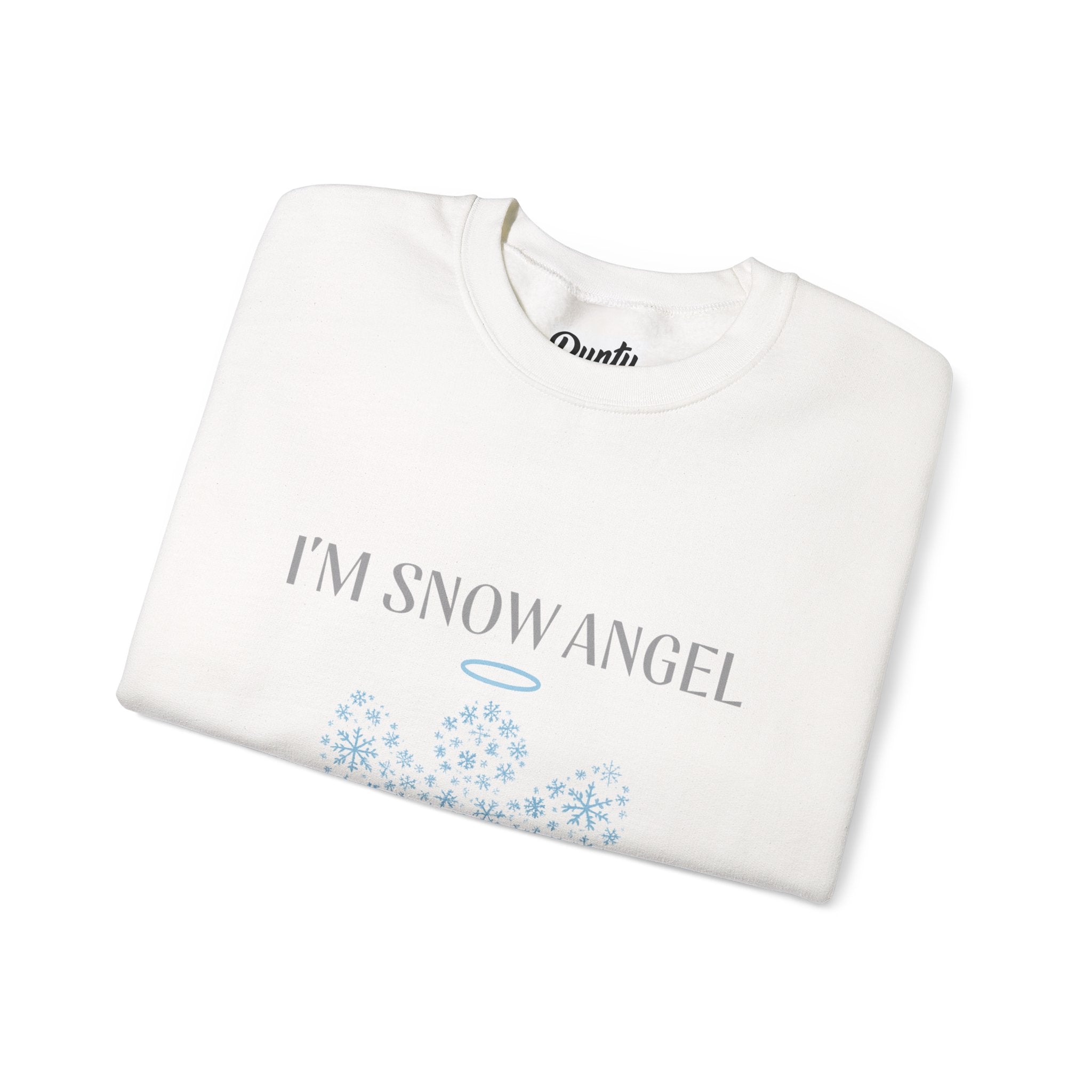 I'm Snow Angel Crewneck Sweatshirt