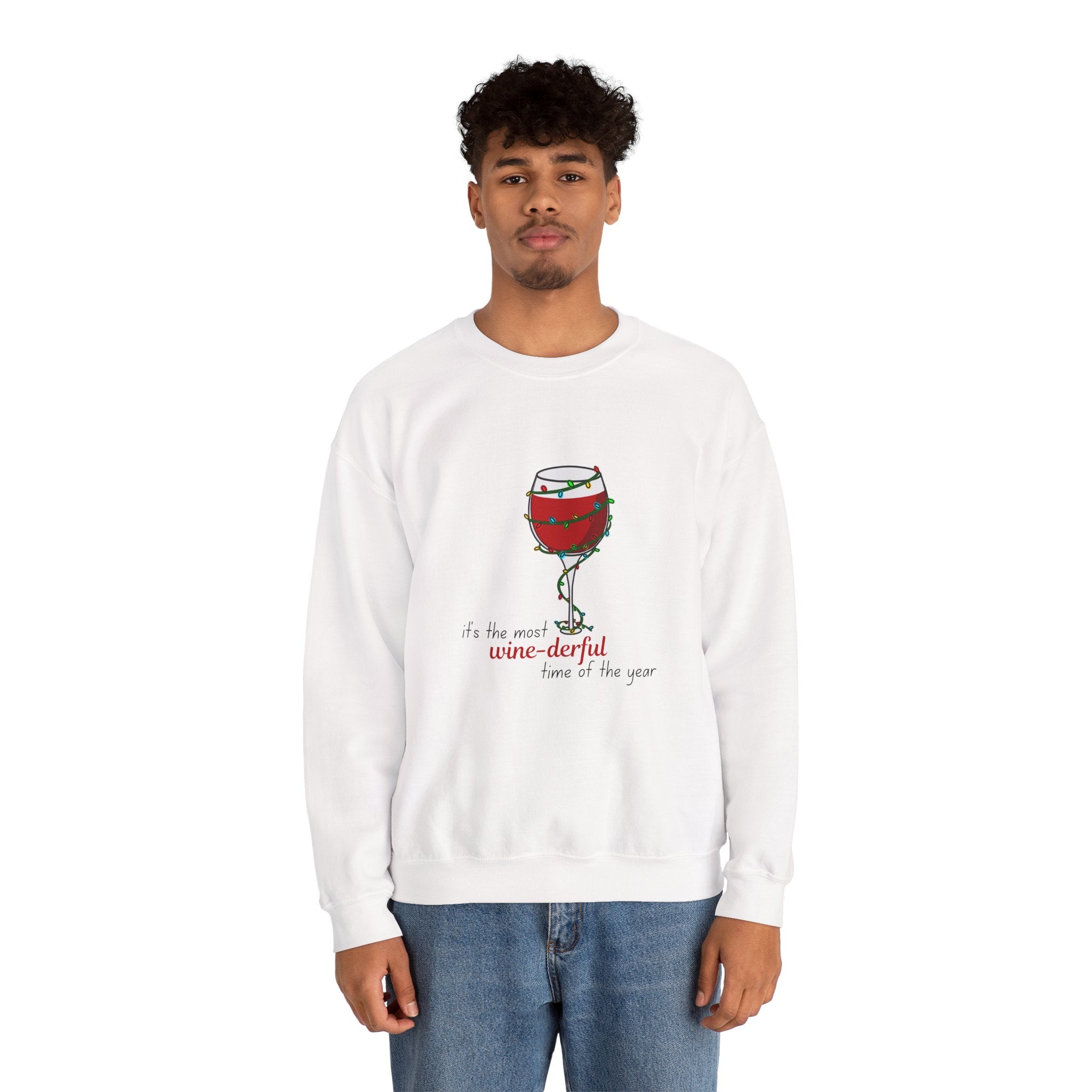 It's The Most Winederful Time Of The Year Crewneck Sweatshirt