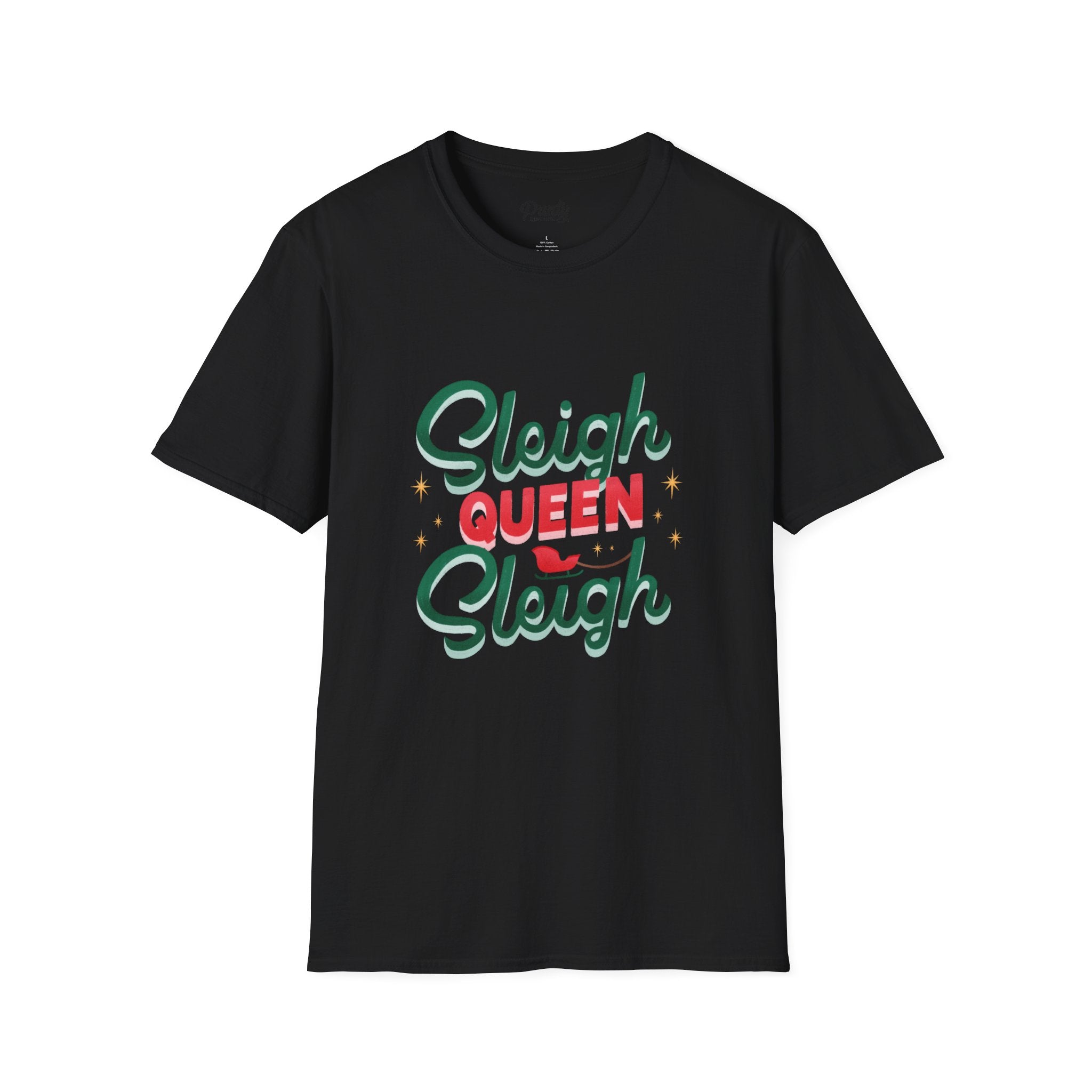 Sleigh Queen, Sleigh Softstyle Cotton Tee