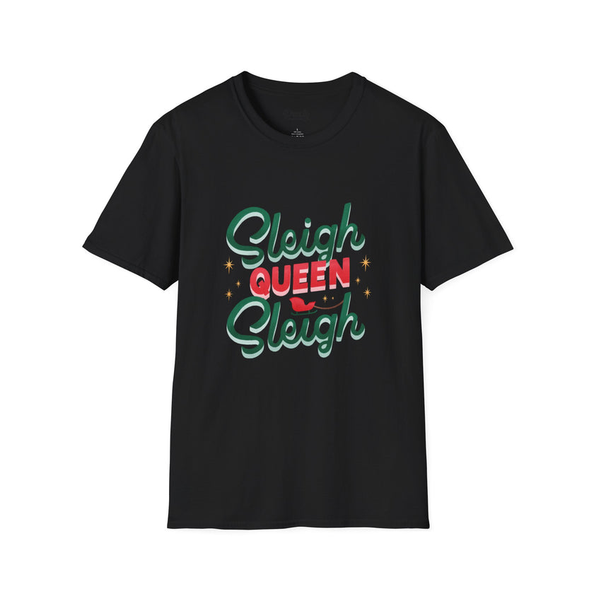 Sleigh Queen, Sleigh Softstyle Cotton Tee
