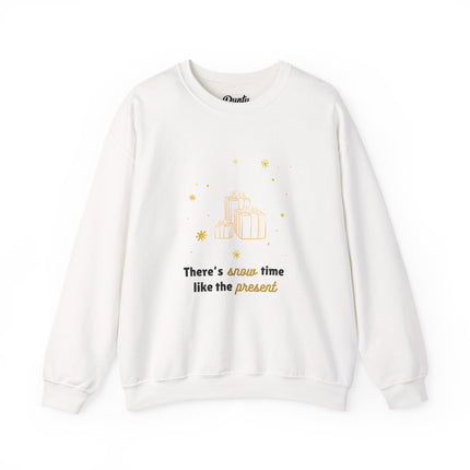 Snow Time Like The Present Crewneck Sweatshirt