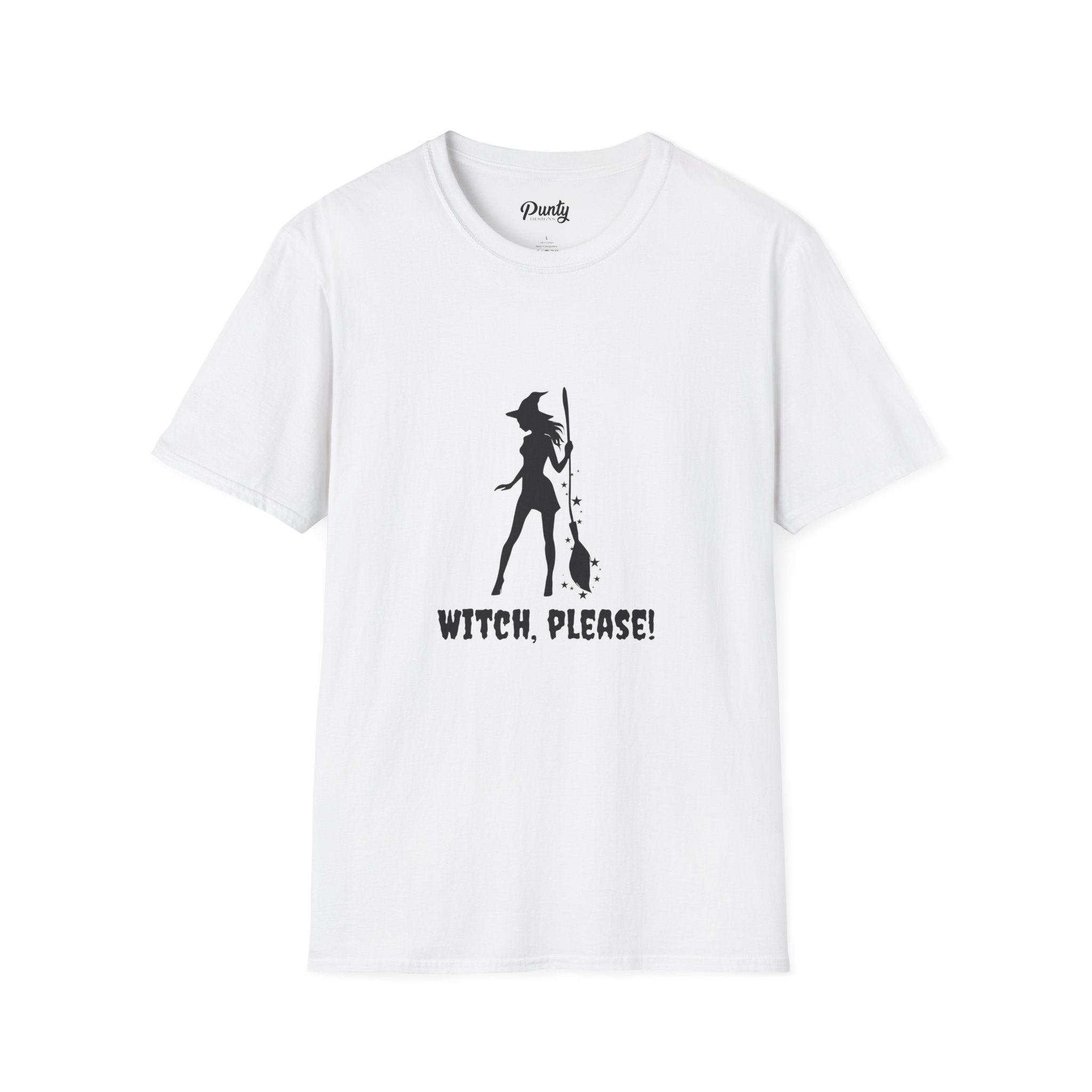 Witch Please Softstyle Cotton Tee