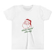 Santa-Mental Vibes Only Youth Short Sleeve Tee