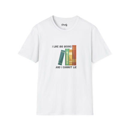 I Like Big Books Softstyle Cotton Tee
