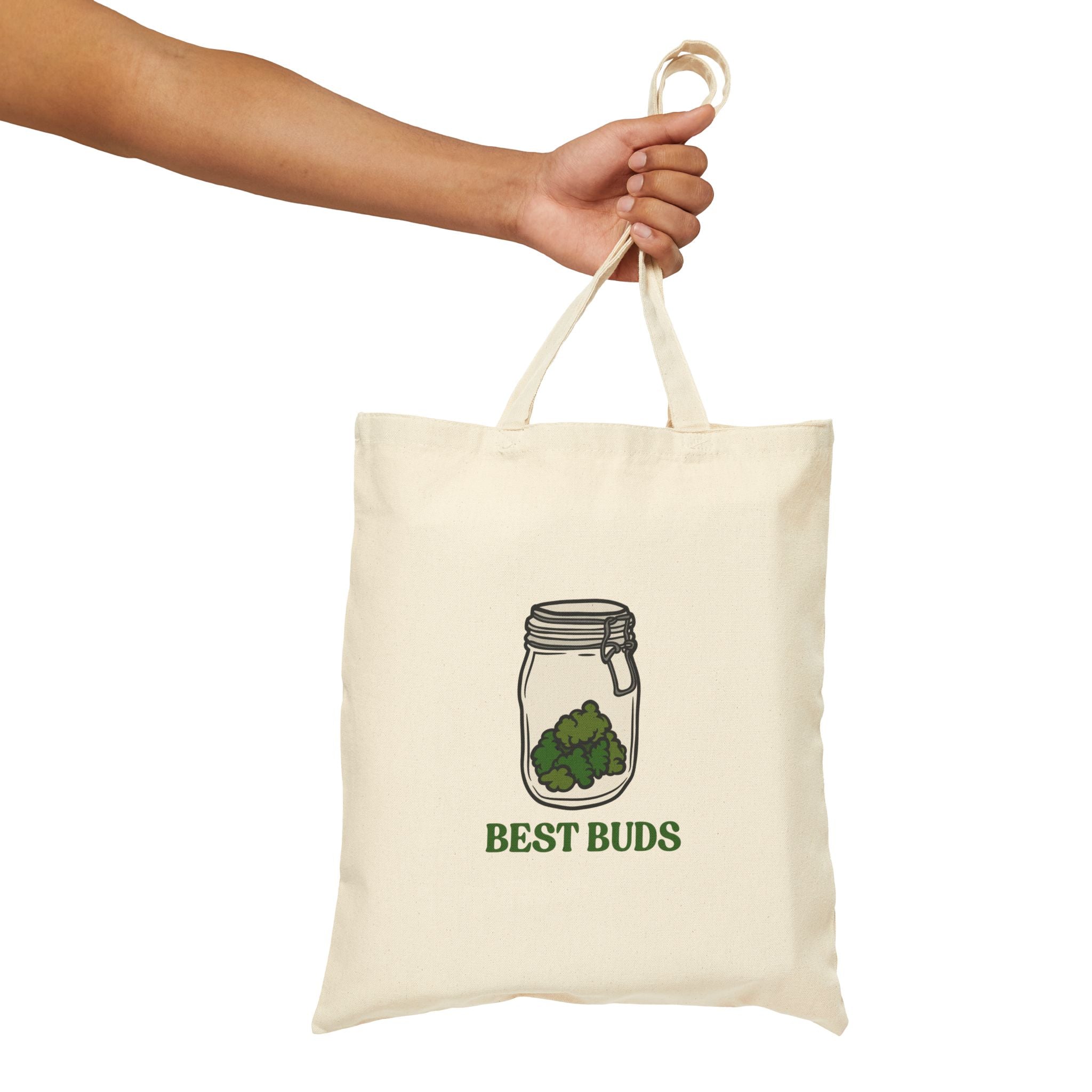 Best Buds Cotton Canvas Tote
