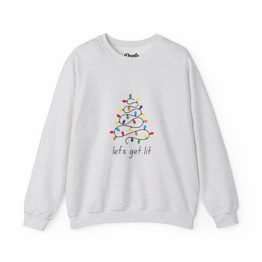 Let's Get Lit - Tree Crewneck Sweatshirt